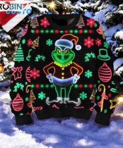 The Grinch Christmas Light Vector Design Christmas Sweater, Sweatshirt The Grinch Christmas Light Vector Design Christmas Sweater, Sweatshirt