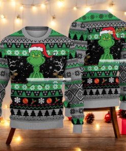 The Grinch Ugly Christmas Sweater, Merry Grinchmas, Friends Christmas Sweater