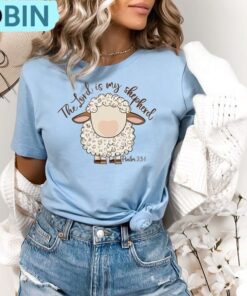 The Lord Is My Shepherd Shirt, Bible Verse Easter Sweatshirt