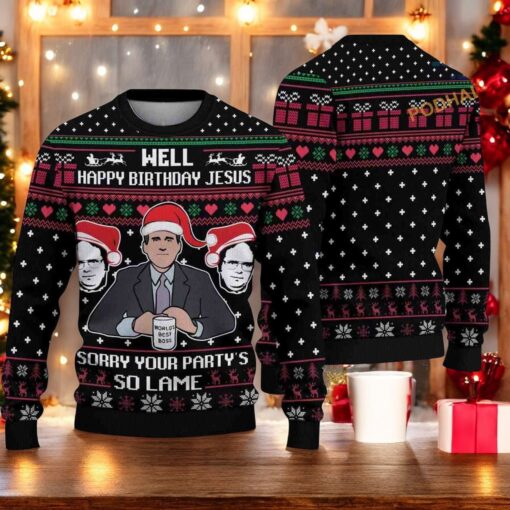 The Office Well Ugly Christmas Sweater, Sweatshirt