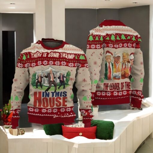 There Is Some Trump In This House Unly Sweater, Funny Trump Unly Sweater
