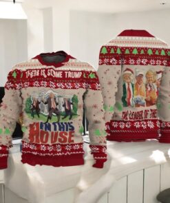 There Is Some Trump In This House Unly Sweater, Funny Trump Unly Sweater