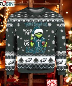 They Hate Us Because They Ain’t Us Eagles Ugly Christmas Sweater