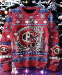 They Not Like Us Montreal Canadiens Ugly Christmas Sweater, Sweatshirt They Not Like Us Montreal Canadiens Ugly Christmas Sweater, Sweatshirt