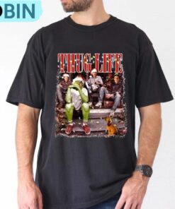 Thug Life Christmas Movie TShirt, Christmas Friends Shirt