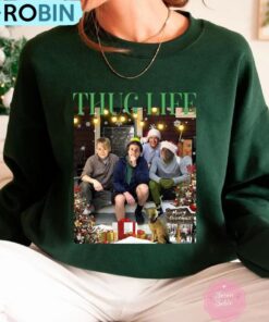 Thug Life Christmas Sweatshirt, Xmas Movie Friends Shirt Thug Life Christmas Sweatshirt, Xmas Movie Friends Shirt