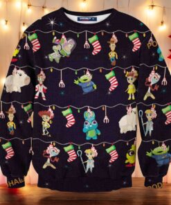 Toy Story 3D Christmas Sweater, Sweatshirt, Funny Xmas Gifts