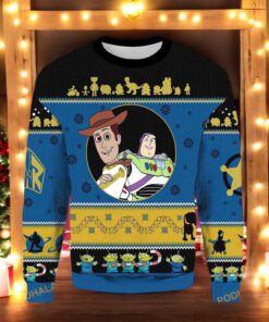 Toy Story Ugly Christmas 3D Sweater, Family Ugly Christmas Sweater, Sweatshirt