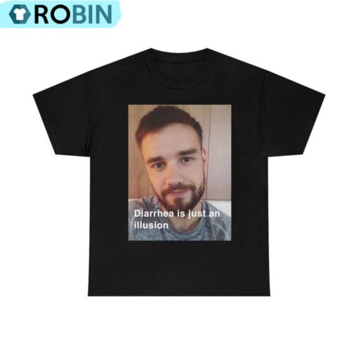 Trendy Liam Payne Cursed One Direction Shirt, Diarrhea Just An Illusion Tee, Tops