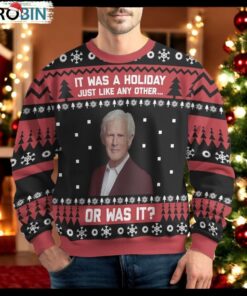 True Crime Ugly Christmas Sweater