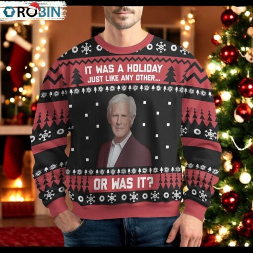True Crime Ugly Christmas Sweater
