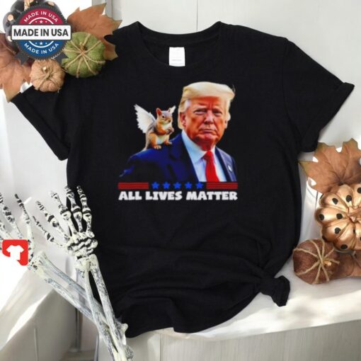 Trump And Peanut All Lives Matter Shirt