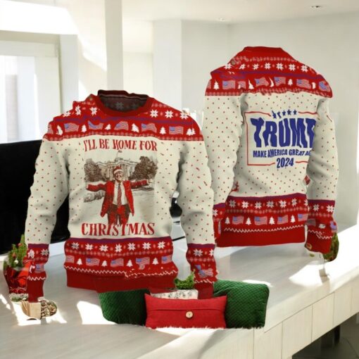 Trump Christmas Ugly Sweater,merry Christmas Great Again Ugly Sweater
