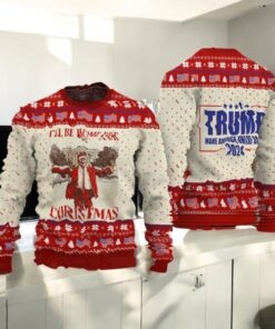 Trump Christmas Ugly Sweater,merry Christmas Great Again Ugly Sweater