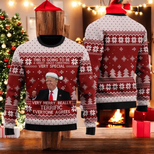 Trump This Is Going To Be A Great Sweater, Political Xmas Humor Apparel