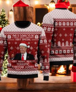 Trump This Is Going To Be A Great Sweater, Political Xmas Humor Apparel