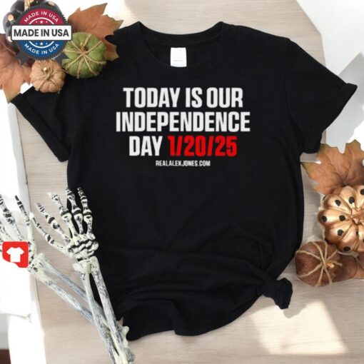 Trump Today Is Our Independence Day Jan 20 2025 Shirt