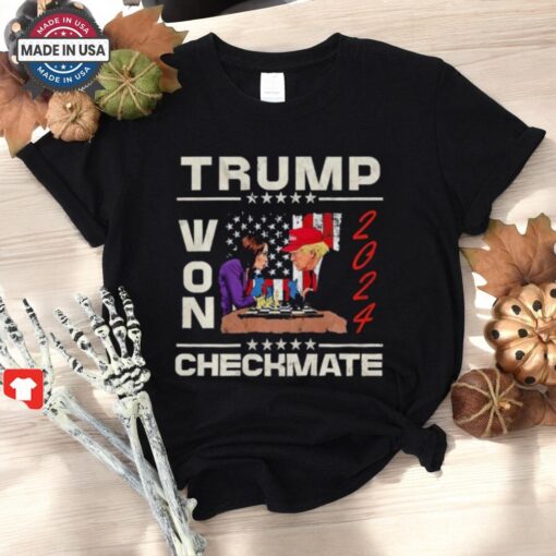 Trump Won 2024 Checkmate Kamala America Trump 2024 Shirt