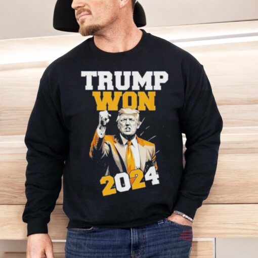 Trump Won 2024 Election Day After Election Winner President Shirt