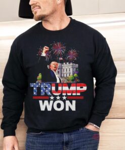 Trump Won 2024 White House President 47th Shirt Trump Won 2024 White House President 47th Shirt