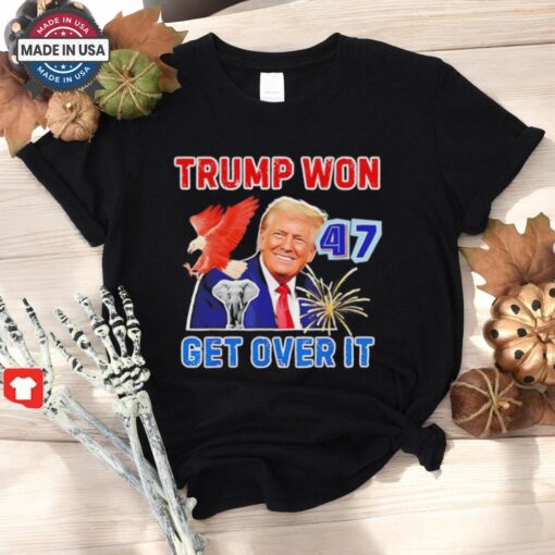 Trump Won Get Over It 2024 Vintage Shirt