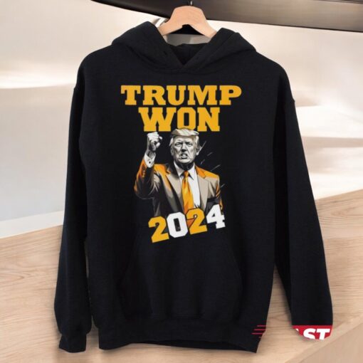 Trump Won Shirt, Trump Shirt, 47th President Of The United States Trump Shirt