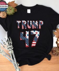 Usa Flag Sweatshirt, Republican Hoodie, Trump 47 Sweatshirt