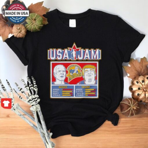Usa Jam Joe Biden And Donald Trump Shirt