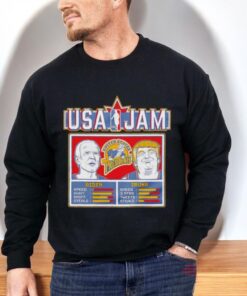 Usa Jam Joe Biden And Donald Trump Shirt