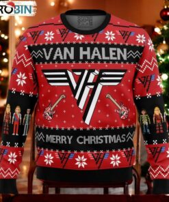 Van Halen Ugly Christmas Sweater
