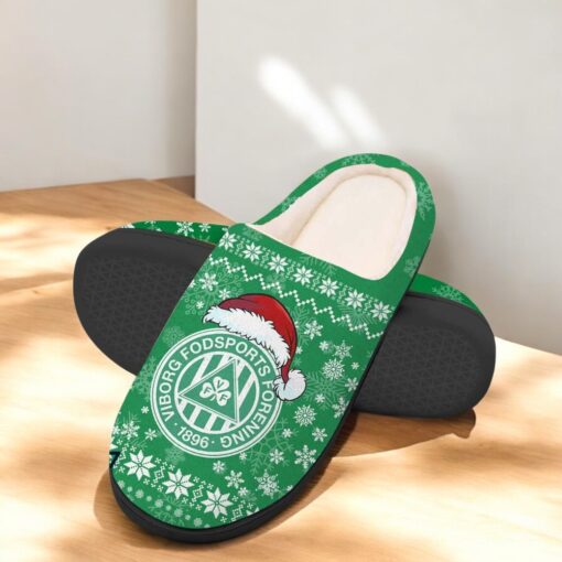 Viborg FF Football Team In House Slippers