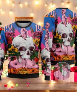 Vintage Grateful Dead Christmas Sweater, Sweatshirt, Creative Christmas Gifts