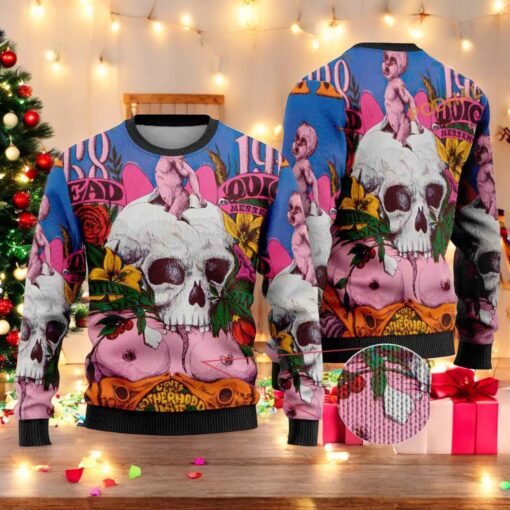 Vintage Grateful Dead Christmas Sweater, Sweatshirt, Creative Christmas Gifts