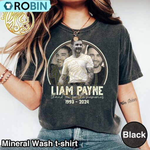 Vintage Liam Payne Tribute Shirt In Memory Of Liam Payne T Shirt Rip Liam Payne One Direction