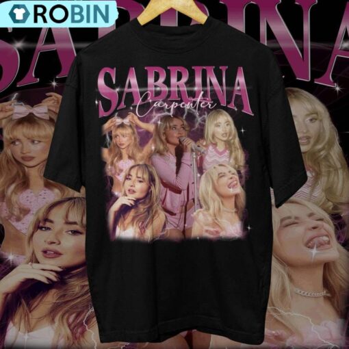 Vintage S1brina Ca.penter Shirt, Retro90s Bootleg Rap Shirt