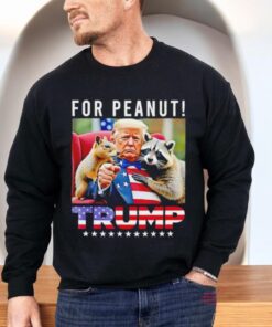Vote Trump For Peanut The Squirrel American Flag Gift Photo Shirt Vote Trump For Peanut The Squirrel American Flag Gift Photo Shirt