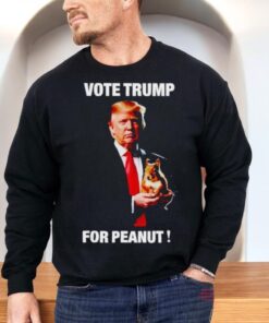 Vote Trump For Peanuts The Squirrel Shirt