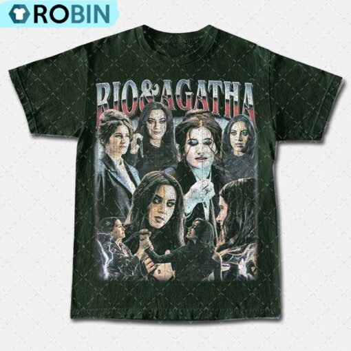 Wandavision Shirt, Rio Vidal And Agatha Harkness Marvel Tshirt