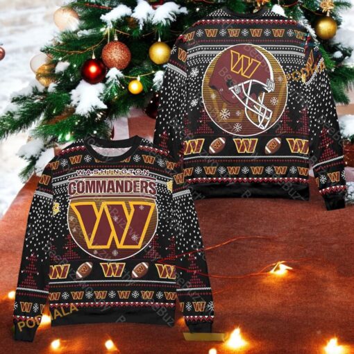 Washington Commanders Ugly Sweaters, Friends Christmas Sweater