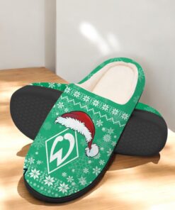 Werder Bremen Football Team In House Slippers