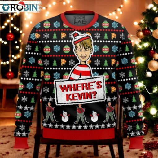 Where is Kevin Home Alone Ugly Sweater
