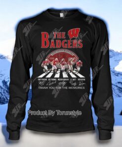 Wisconsin Badgers 135th Anniversary 1889 2024 Thank You For The Memories Unisex Shirt