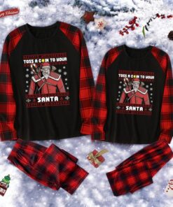 Witcher Santa Claus Ugly Family Christmas Pajama Sets