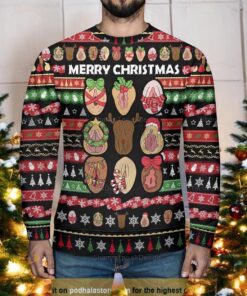 Women’s Naughty Ugly Christmas Sweater, Sweatshirt, Funny Xmas Gifts