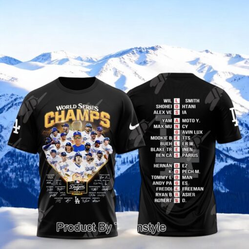 World Series Champs Los Angeles Dodgers 2024 Hoodie, Sweatshirt, Shirt   Black