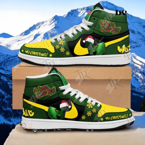 Wu Tang Clan A Tribe Called Quest Wu Christmas! Air Jordan 1 Hightop Sneaker Boots
