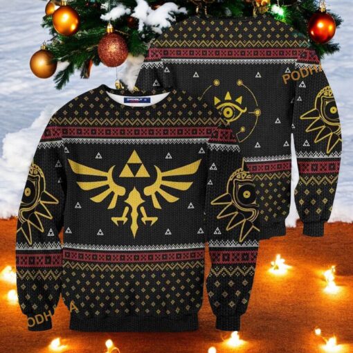 Zelda Ugly Christmas 3D Sweater