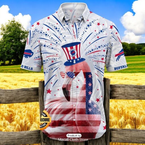 4th of July Buffalo Bills Best Summer Gift For Fan Hawaiian Shirt