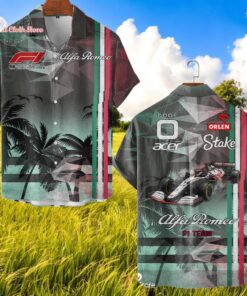 Alfa Romeo Palm Tree Hot Summer Luxury Hawaiian Shirt Alfa Romeo Palm Tree Hot Summer Luxury Hawaiian Shirt