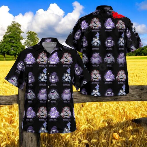 Banette Combination Design Hawaiian Shirt